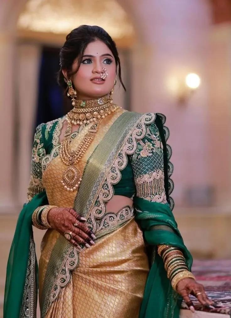 Professional Bridal Hair Updos & Saree Draping training session at the Kira Exotica beauty academy in Indore